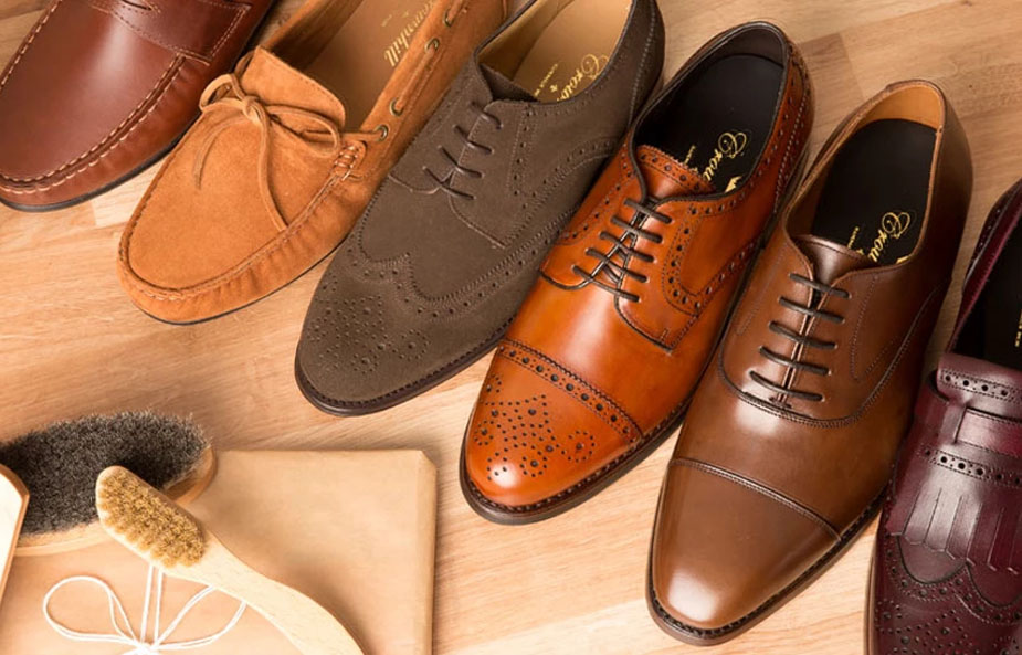 sepatu kulit pria